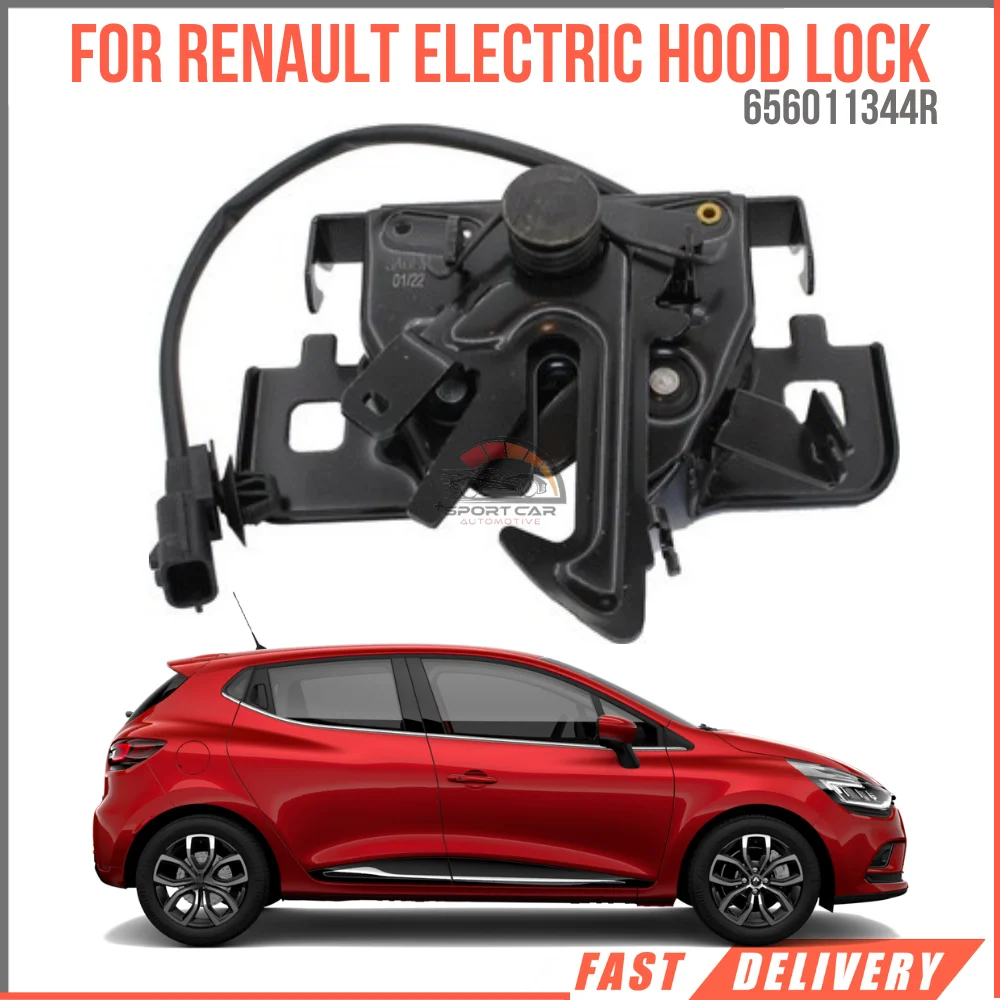 For CLIO IV-LOGAN II-SANDERO II ENGINE HOOD LOCK ELECTRIC OEM 656011344R super quality high satisfaction high satisfaction