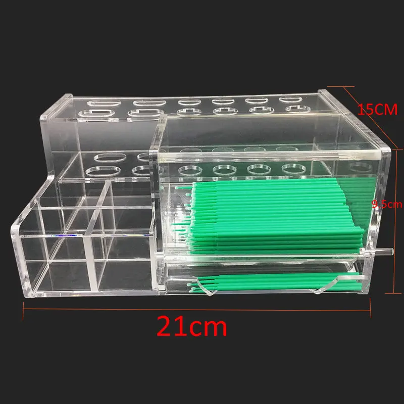 Dental Resin Rack High-grade Upgrade Type Storage Placer Transparent