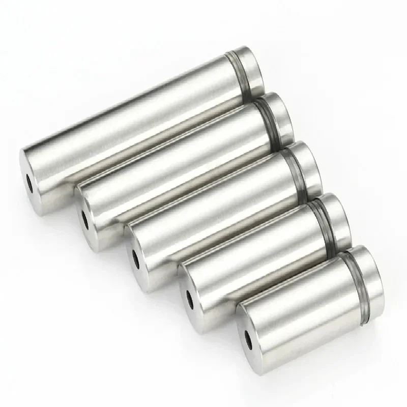 Fixations en acier inoxydable pour panneau d'affichage, vis à vis en fibre de verre, publicité acrylique, entretoises, goupille, 12mm, 4 pièces, 6 pièces