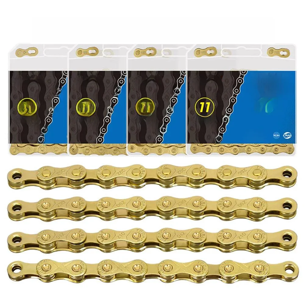 AliExpress UK Bicycle Chains 1/8/9/10/11/12 Speed Chain Variable Speed Mountain MTB Road Bike Anti-rust Chains