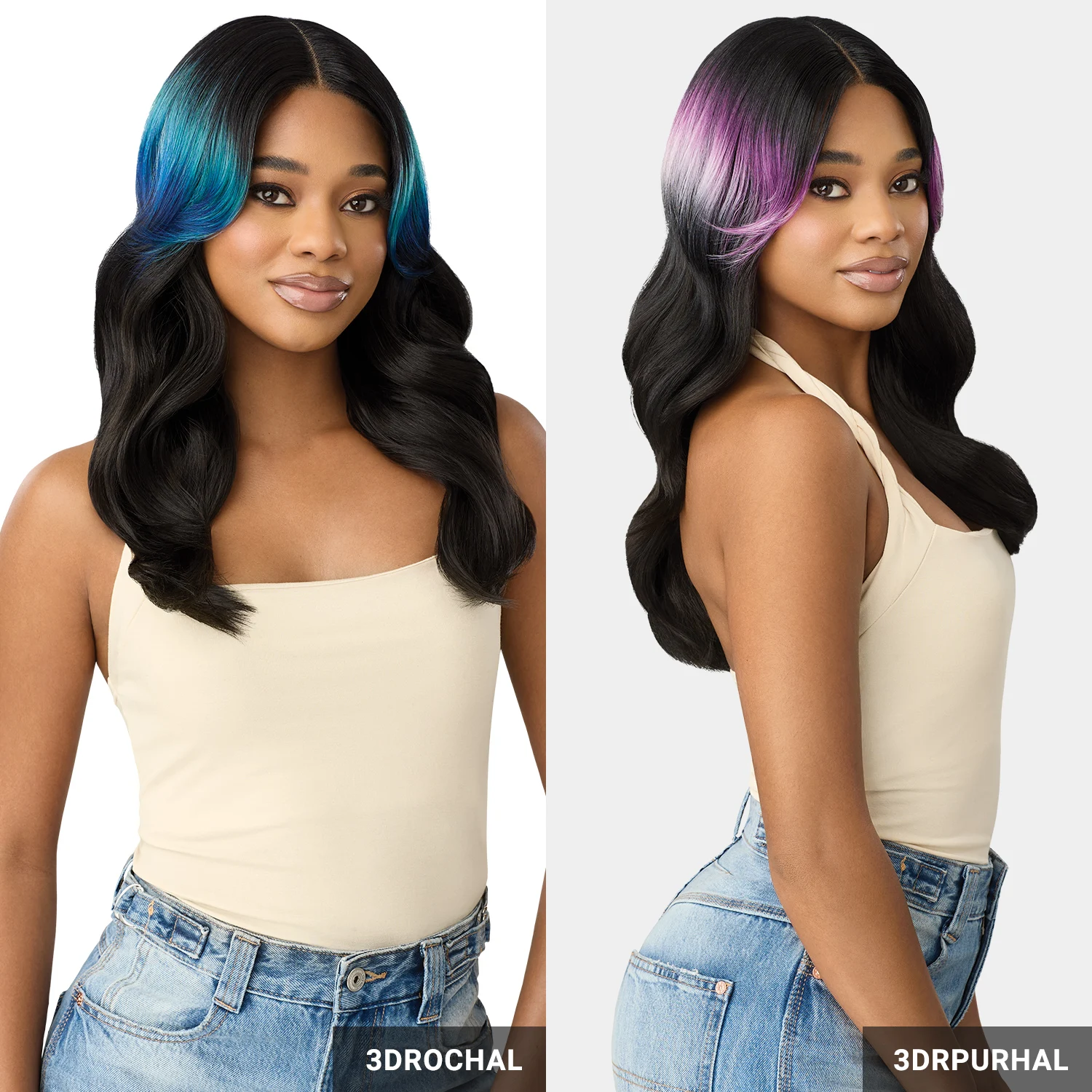 Outre HD Lace Front Synthetic Wig Glueless Color Bomb CB 102