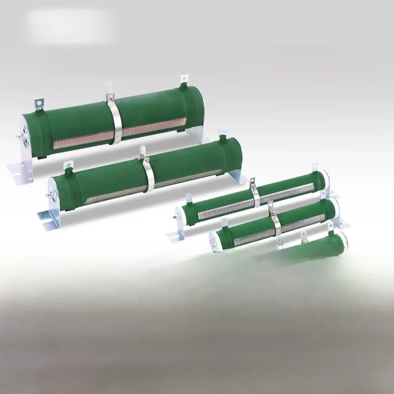 Regulowany rezystor zmiennoodporowy suwakowy reostat RX20-T 25W 50W 100W 150W 200W rezystor do testów obciążenia hamulca 1R~100R 150R 500 omów — zdjęcie produktu 7
