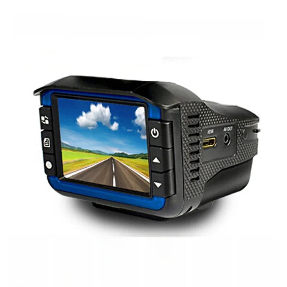 Best Car DVR Camera 2 IN 1 VGR3 Anti Laser RD Detector Night Version Car DVR Dash Cam video Recorder English or Russian Language