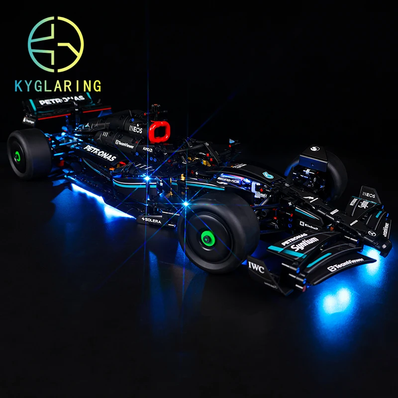 Kyglaring Led Lighting For 42171 AMG F1 W14 E Performance Car LED Kit Toys (NOT Include the Model)