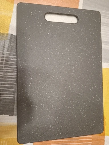 Marble Texture PP Cutting Board Antibacterial and Mildew Cutting Board Kitchen Vegetable Cutting Board Dishwasher Safe Healthy photo review