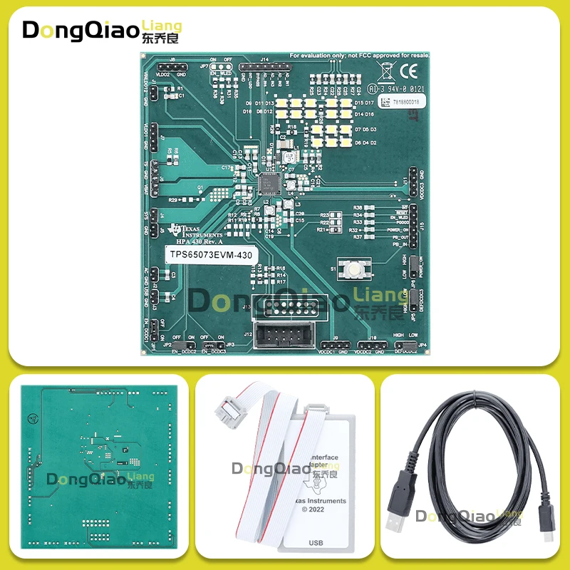 TPS65073EVM-430 5-channel power management IC evaluation module development board – genuine, brand new