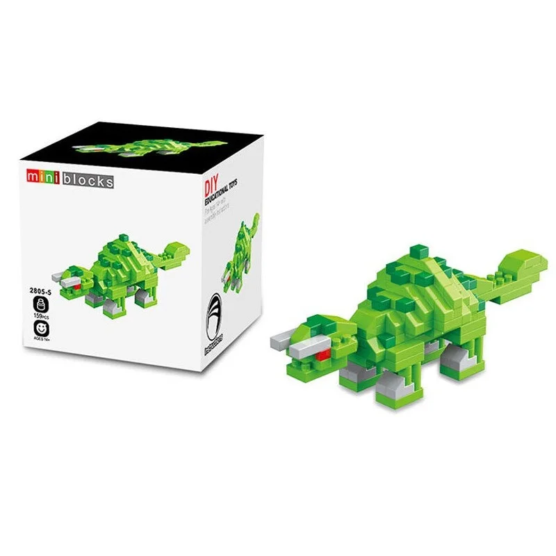 Wise Hawk - Ankylosaurus 2805-5 Mini Building Blocks Toys for Boys and Girls, Blocks, Parts, original, Store, Official License, New, bricks, bricks, Gift, Man, Woman, adult, cheap, price