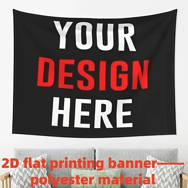 Personalized Wedding Custom Wall Tapestry, Designed by You - No Power Needed - Fabric Material - Decoration for Bedroom or Livin