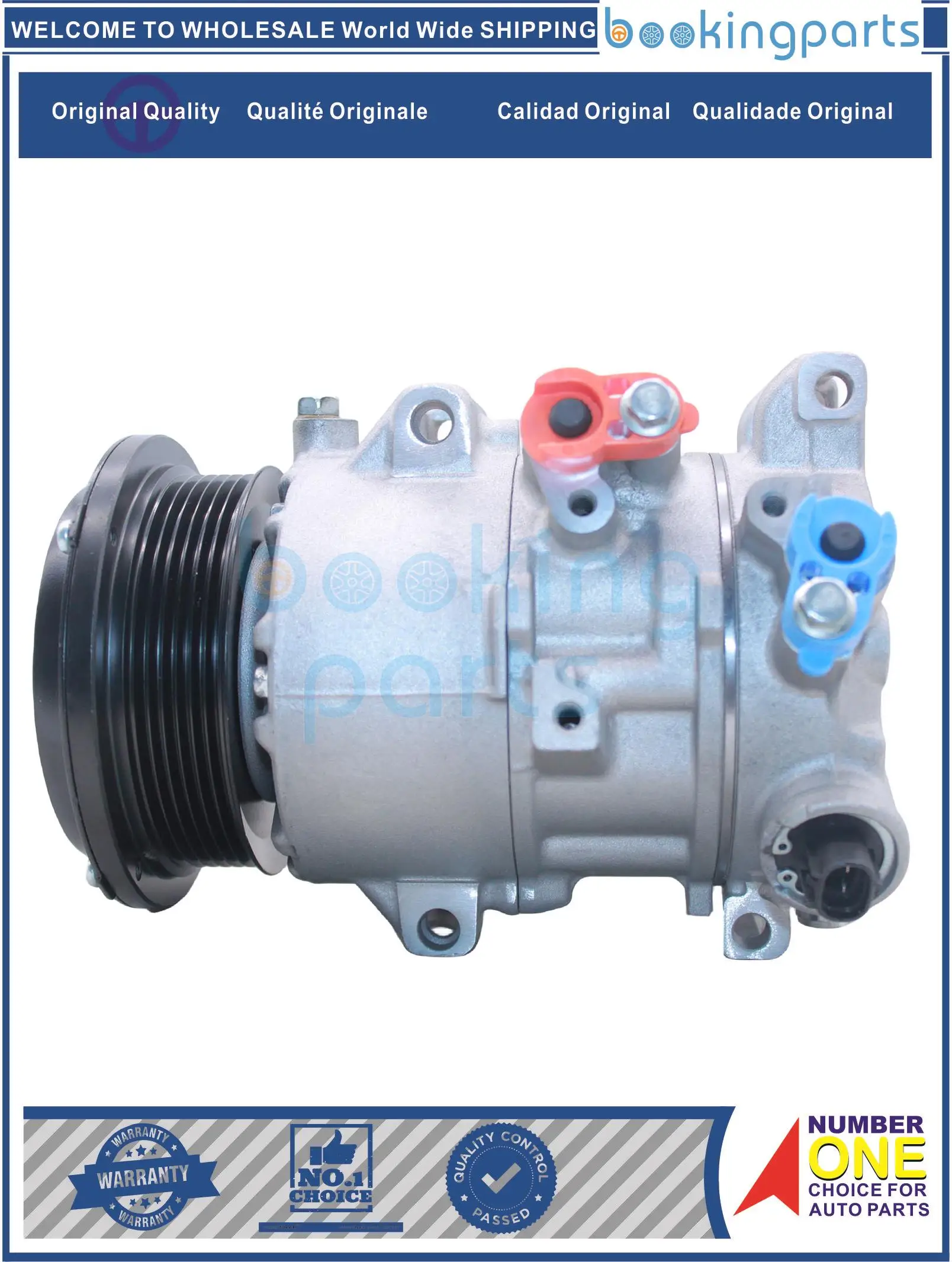 ACC65828(NEW),88310-28640,8831028640 A/C Compressor For TOYOTA NOAH VOXY ZRR75 2.0L (ZRR70W) 08-16, ISIS 2004-2007