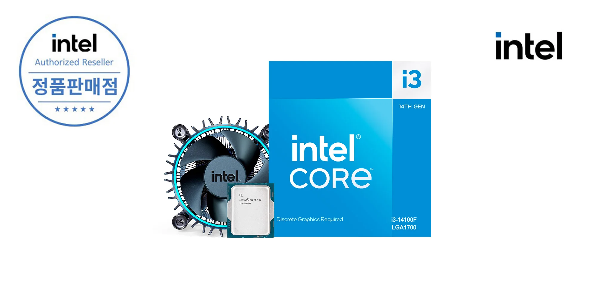 Intel Core i3-14 generation 14100F (Raptor Lake Rewash) (genuine)