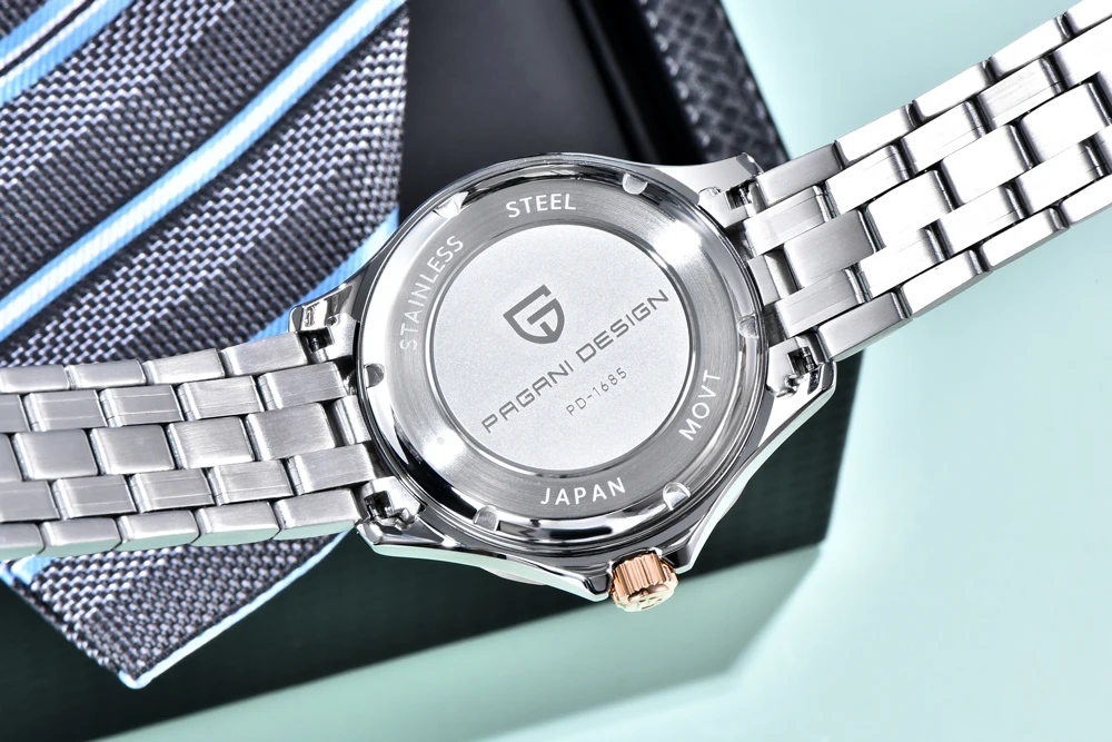 PAGANI DESIGN Herren Luxus-Automatik-Taucheruhr in Grün, Neue Kollektion, MIYOTA 8215 Mechanische Uhr für Herren, Lokaler Versand – Detail 18