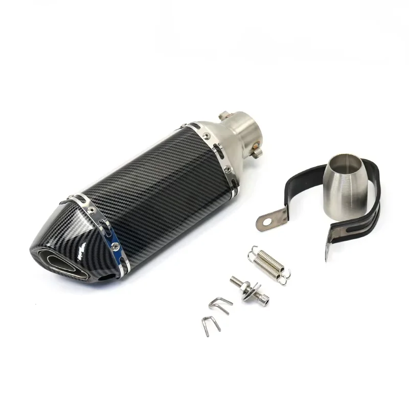 

Chmotor Stainless Steel Motorcycle Exhaust Muffler Tube 250Cc 350Cc 600Cc Escape Moto Tube Suitable for Mrx125 Nmax Gsr600 Tmax5