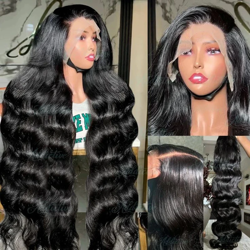 30 40 inch Body Wave Frontal Wig Human Hair 13x6 13x4 Hd Lace Front Human Hair Wig 200 Density 100% Human Hair Wig For Women