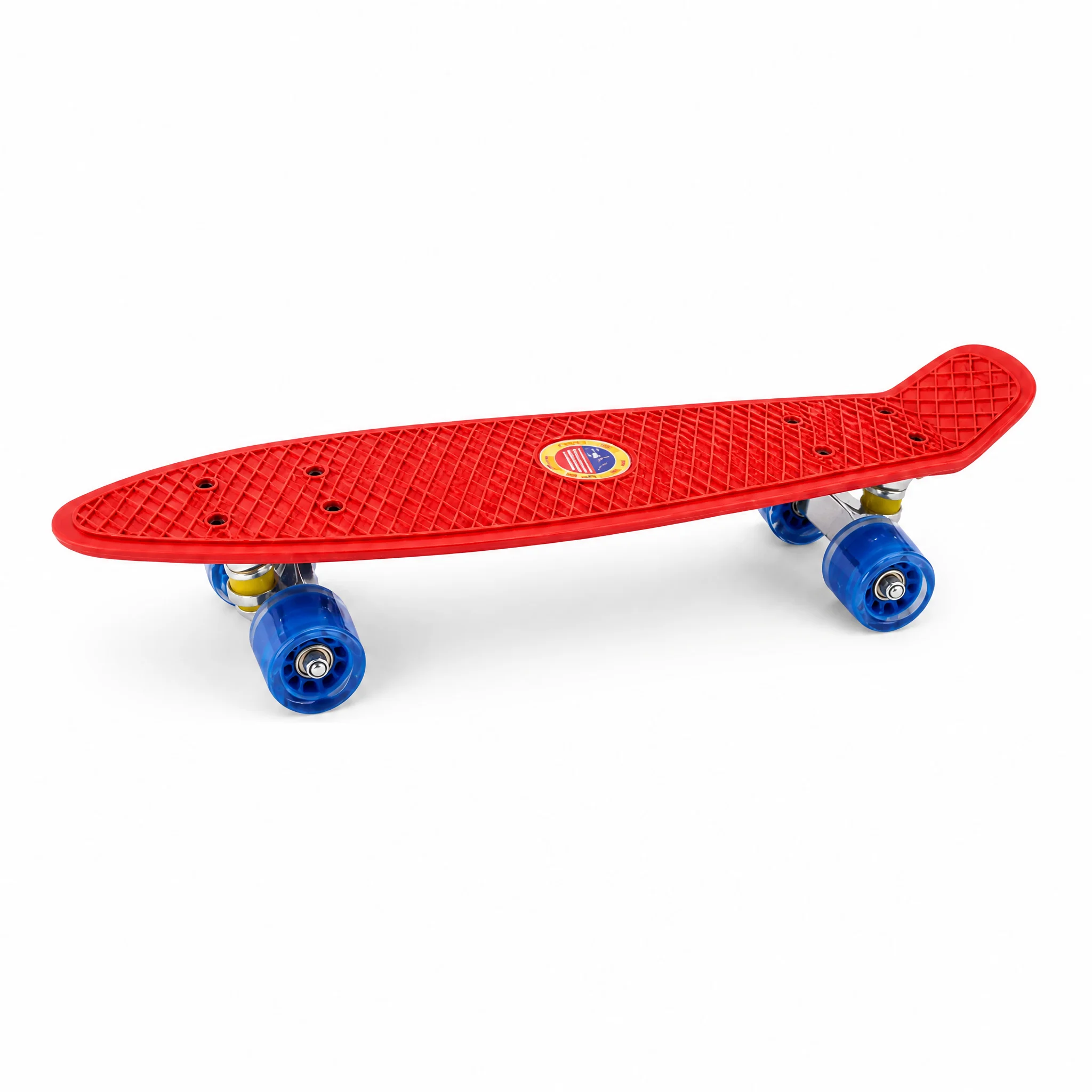 27 inch cruiser skateboard voor volwassenen en kinderen - Retro Penny Board skateboard van plastic met PU wielen - Stabiel en lichtgewicht cruiser board - Verzending vanuit Spanje