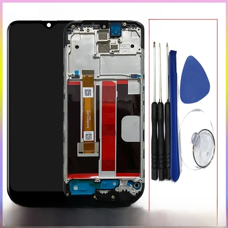 Oryginał dla Oppo A5 2020 wyświetlacz LCD z ramką ekran panel dotykowy części zamienne do Digitizer CPH1931 CPH1959 CPH1933 CPH1935 — zdjęcie produktu 7