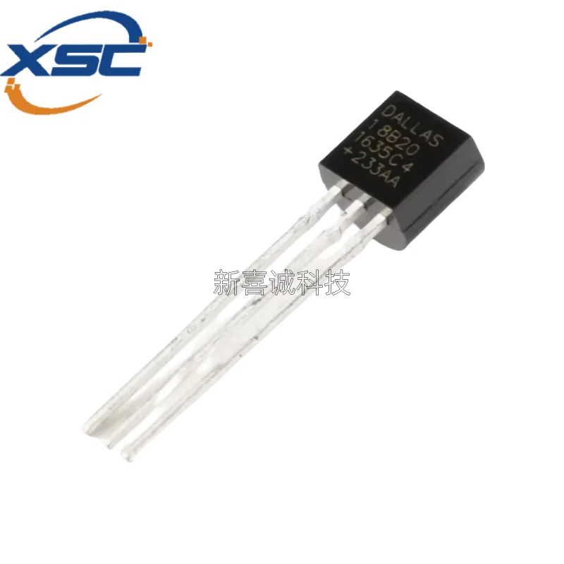New/Original MAXIM/DS18B20+ TO-92 Programmable Digital Thermometer/Temperature Sensor