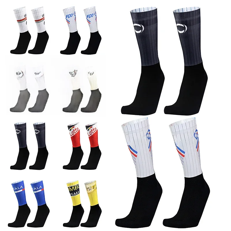 AliExpress NONE Slip Pro Bike Anti Team Aero Socks Road Seamless Ride Socks Outdoor Racing Cycling Socks 2026 New