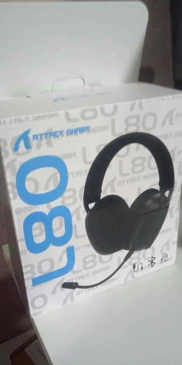 ATTACK SHARK L80 Ultra-Light Tri-Mode Gaming Headset Lightweight Wireless Gaming Headset for PC/PS4/PS5/Switch/Xbox photo review