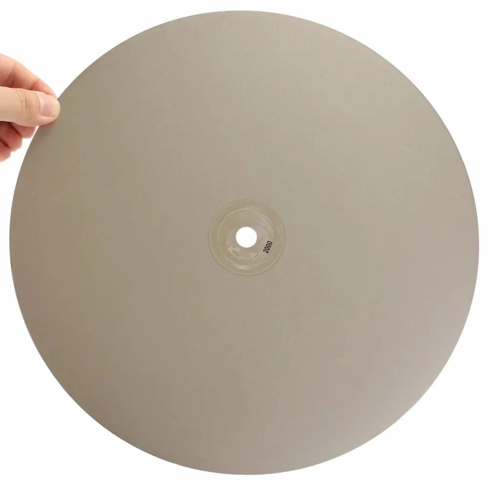 12 "cal 300mm Grit 46-2000 diamentowa tarcza szlifierska tarcze ścierne powlekane płaskie tarcze Lap narzędzia jubilerskie do kamienia szkło szlachetne — zdjęcie 2