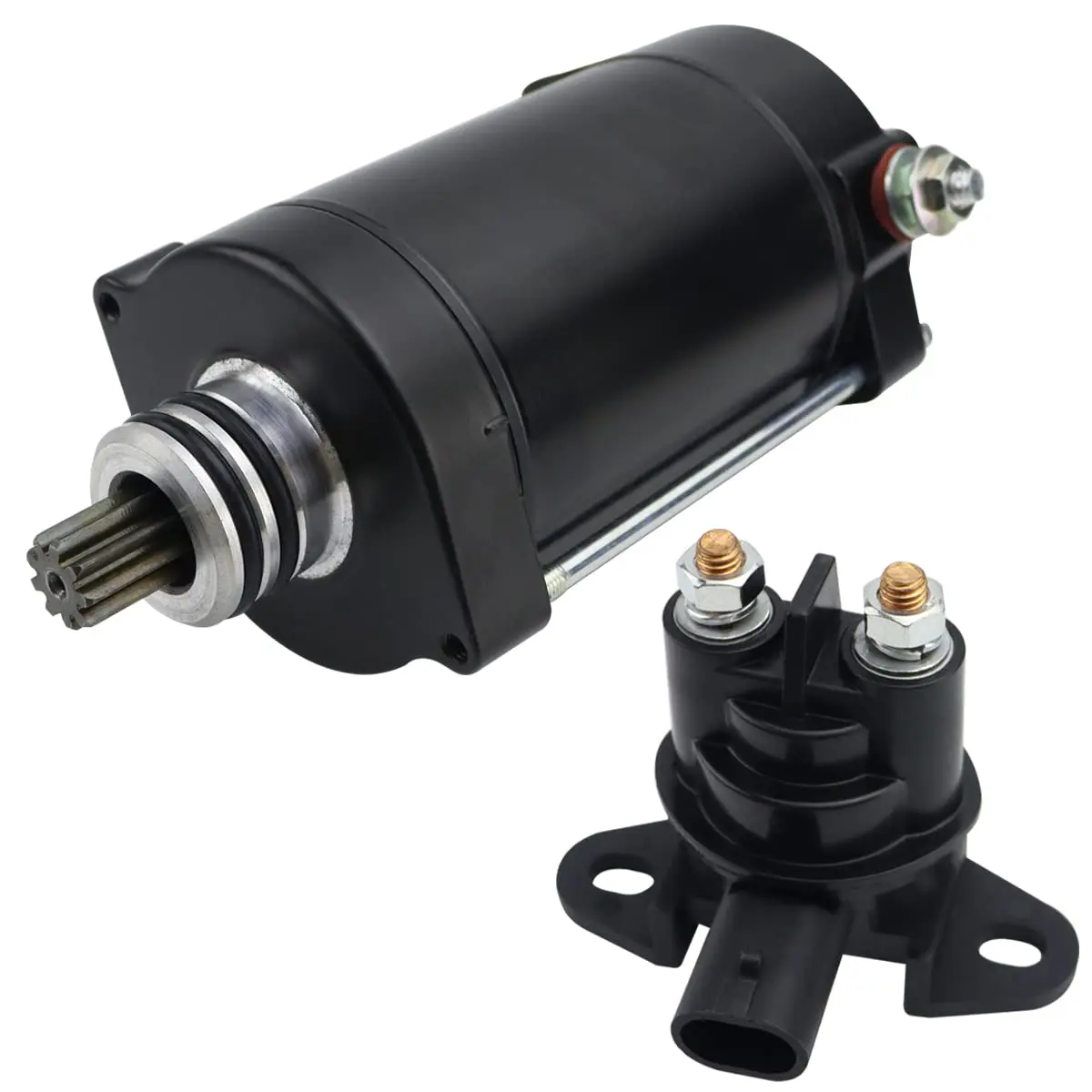 

Starter & Relay Replace For Sea-Doo Spark Ace 900 2 Up 3 Up Spark TRIXX GTI GTR GTS 900cc For Can-Am Maverick X3 420-893-830