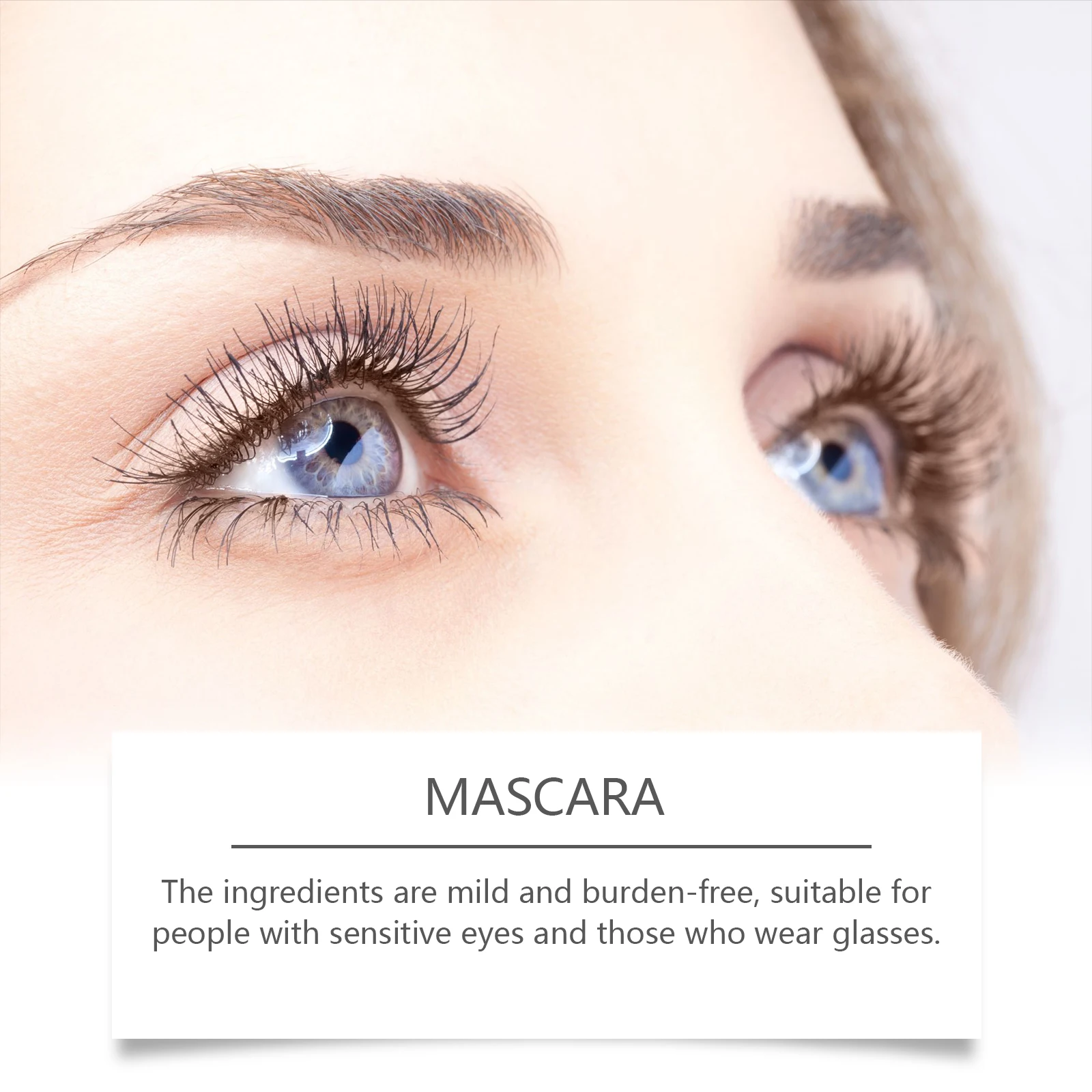 Zephoco 7 ml braune Wimpern-Mascara, dauerhaftes Make-up, lockig, natürlich, wasserfest, schweißbeständig, nicht verschmierend, verlängernde Wimpern-Mascara