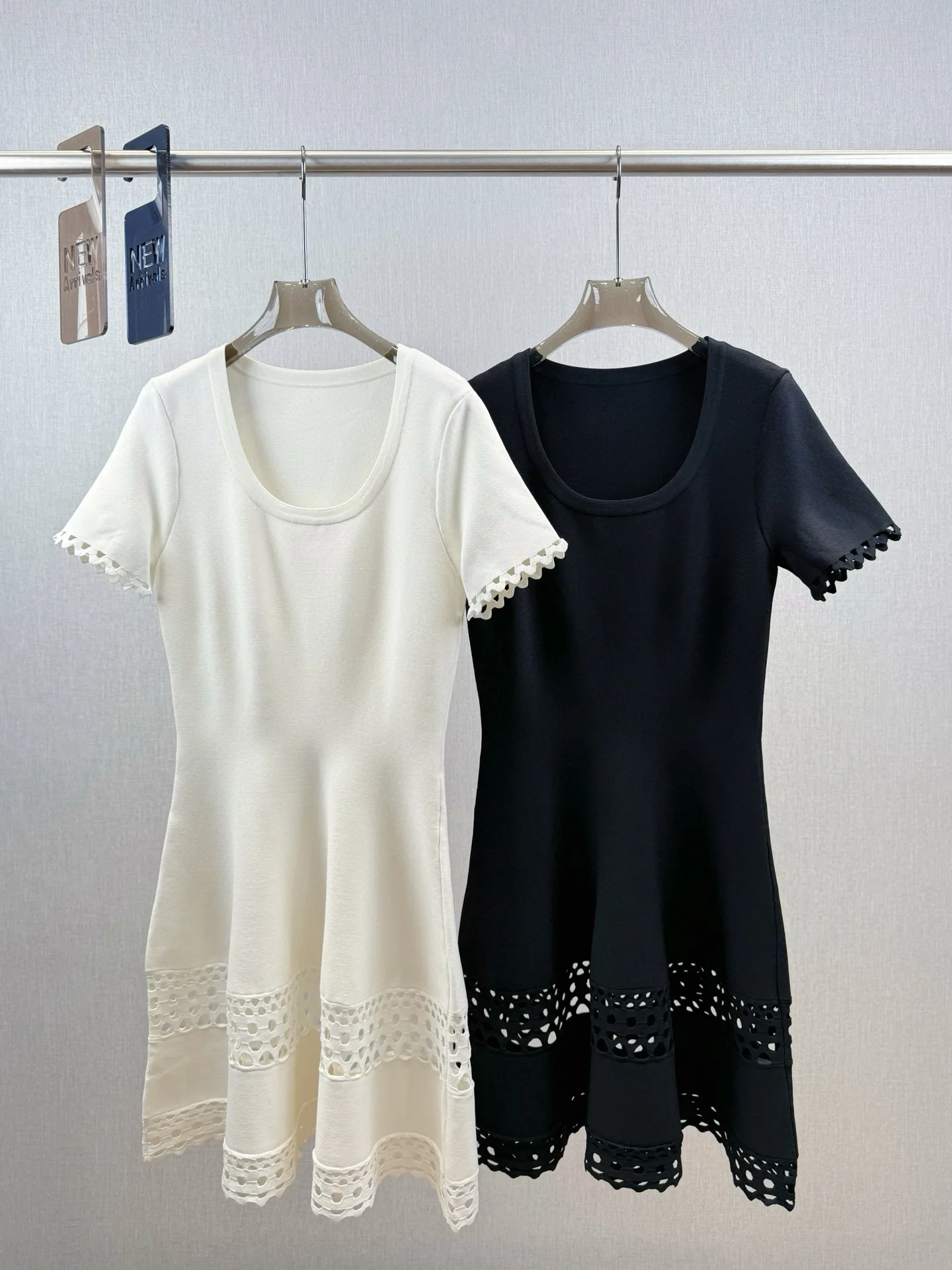 

Elegant sexy deep decolletage waist flattering dress