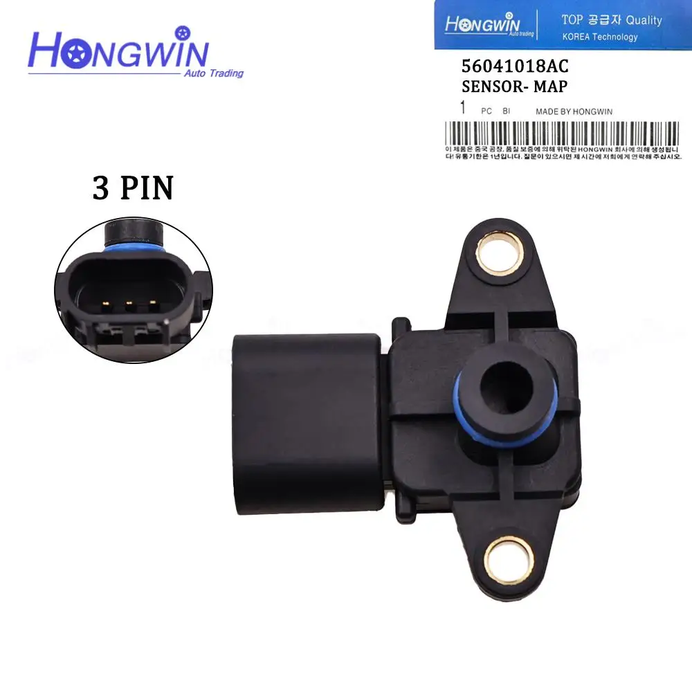 

Manifold Pressure MAP Sensor 56041018AC For Chrysler 300 Dodge Charger RAM Jeep Liberty 3.7 V6 68002763AA ECM-CH-000 56041018AD