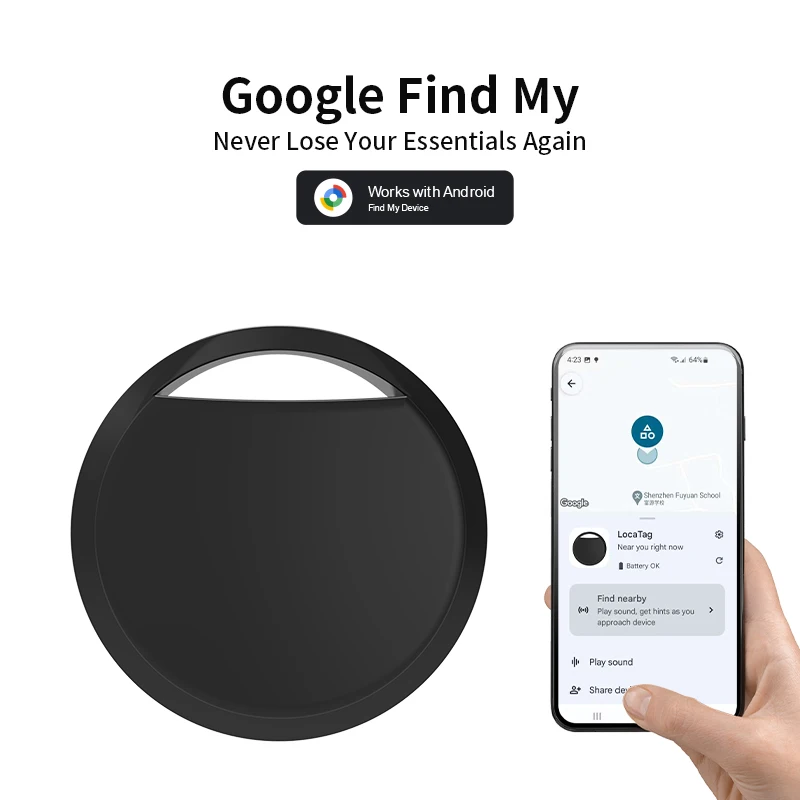 

2026 Smart Tag for Android Works with Google Find My Device Global Precise Positioning Anti-Lost Reminder & Privacy Protection