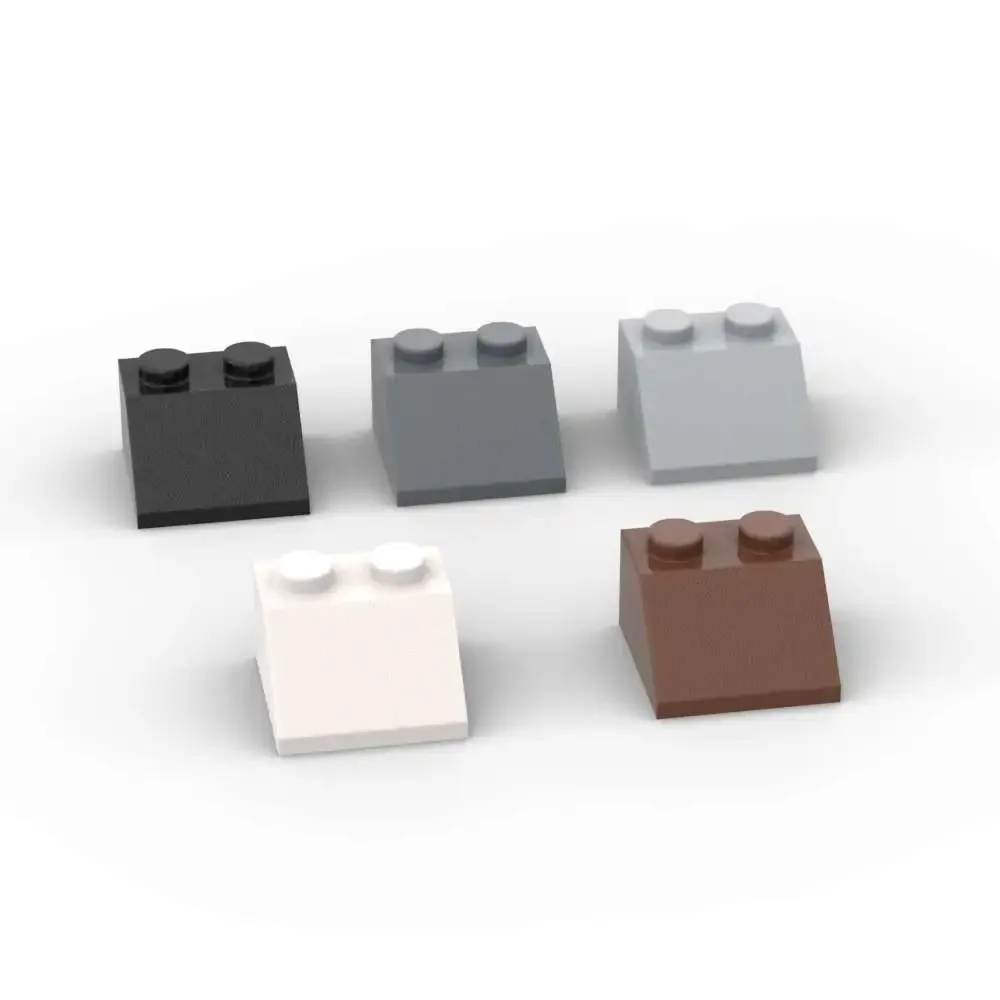 MOC 10 pièces 3039 pente 45 2x2 blocs de construction Kit briques maison château particules éducatif bricolage jouets enfants anniversaire enfant cadeaux