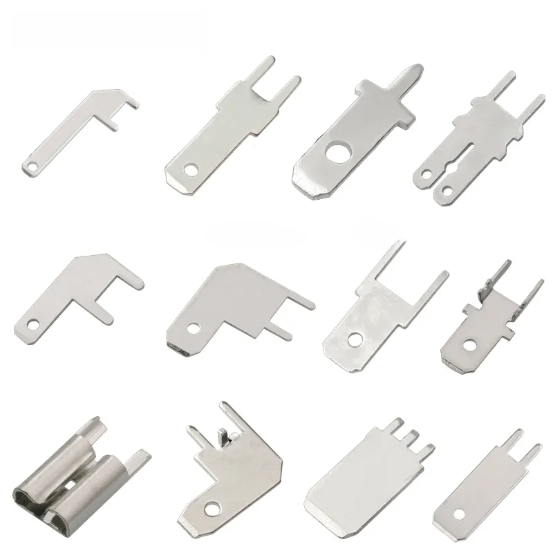 20 Stuks 2.8 4.8 7.8 9.5 MM 110 187 305 PCB Soldeerlipje Vertind Messing Printplaat Soldeer Terminall - afbeelding 2