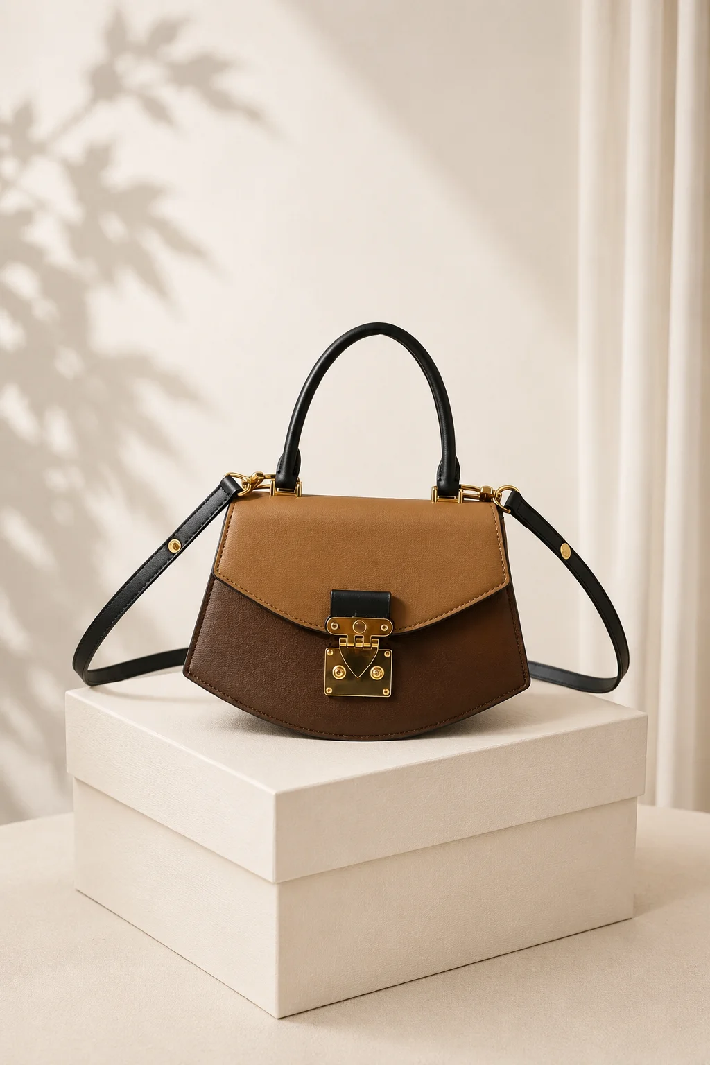 

2026 Fashion New Luxury Women's Bag 23.5X16.5X8CM Portable Presbyopia Handbag with Shoulder Strap Shoulder Bag Without Box