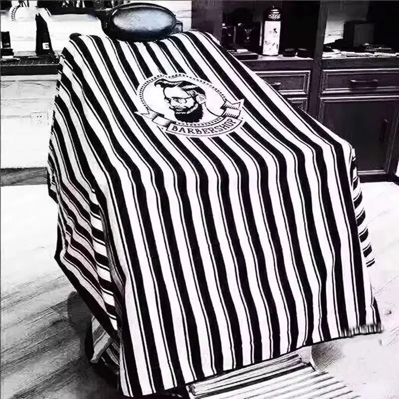 Aosituoma Barber Wrap antiadhésif Salon de coiffure Rasoir professionnel Cape de cheveux de haute qualité