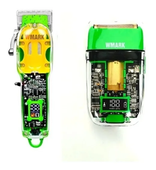 Máquina de Cortar Cabelo Wmark NG 408/308 + Shaver Wmark Ng 988