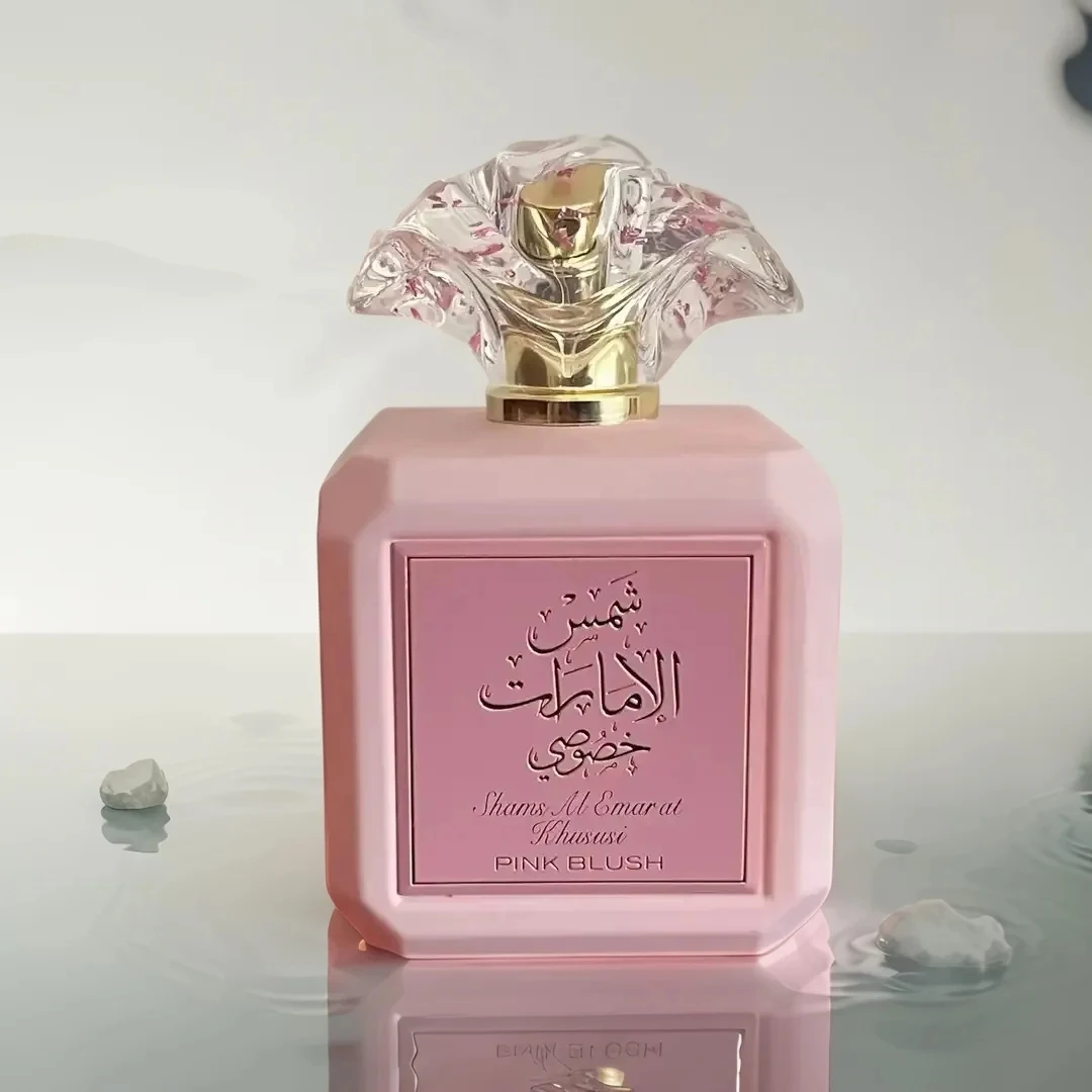 شامز أل إيمرات خوسي بينك بلش عطر بخاخ 3.4 أونصة (100 مل) - رائحة الزهور والمسك، عبوة أنيقة باللون الوردي والذهبي، طبيعي S #4