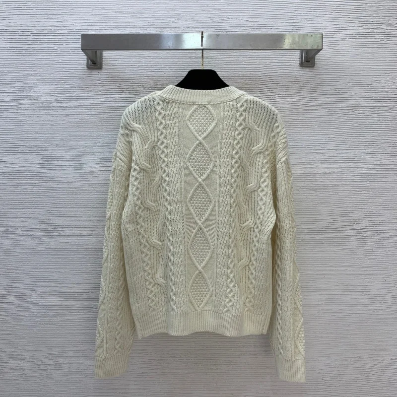 

25SS autumn and winter women's loose and fashionable pullover knitted sweater top LH207