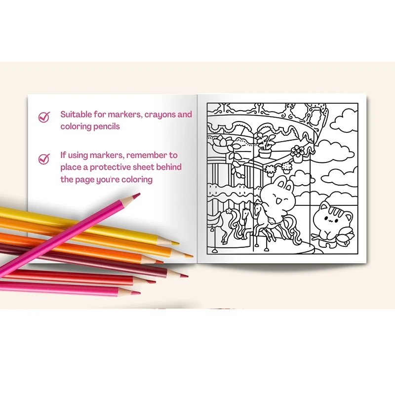 Cute Paris A Kawaii Coloring Book Adventure: Color Adorable Paris Landmarks and Cute Kawaii Characters  Perfect for Kids  Adult image 3
