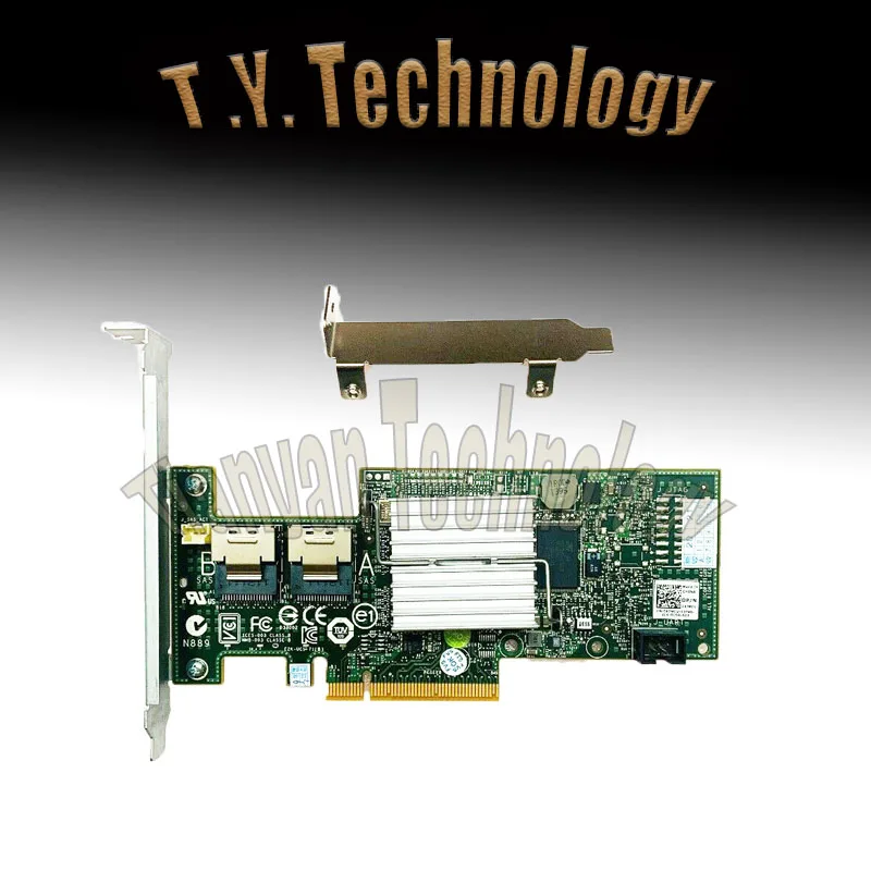 FOR Dell H200 6Gbps SAS HBA LSI 9210-8i (=9211-8i) P20 IT Mode ZFS FreeNAS unRAID