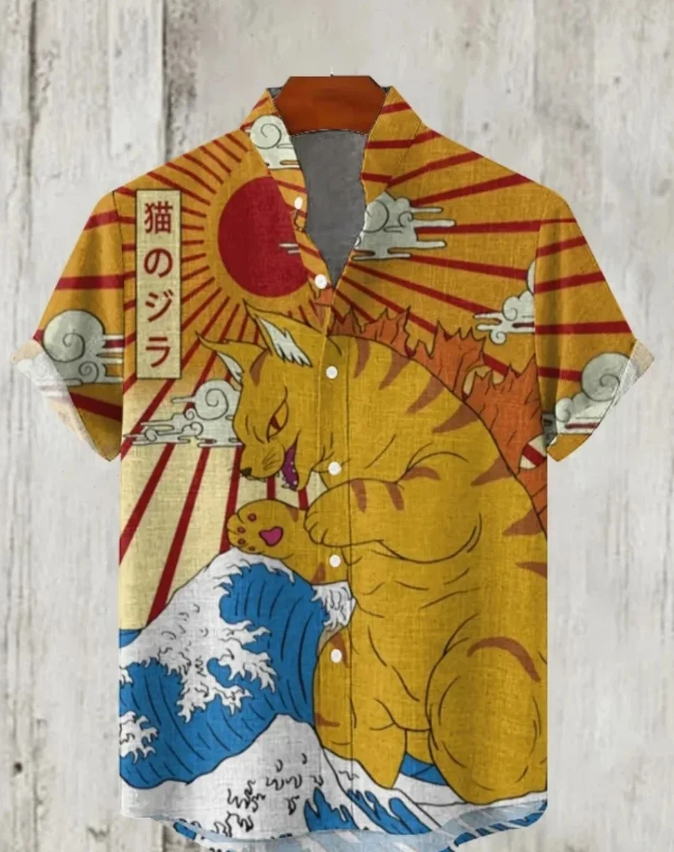 Рисунок 6 - Мужская самурайская гавайская рубашка