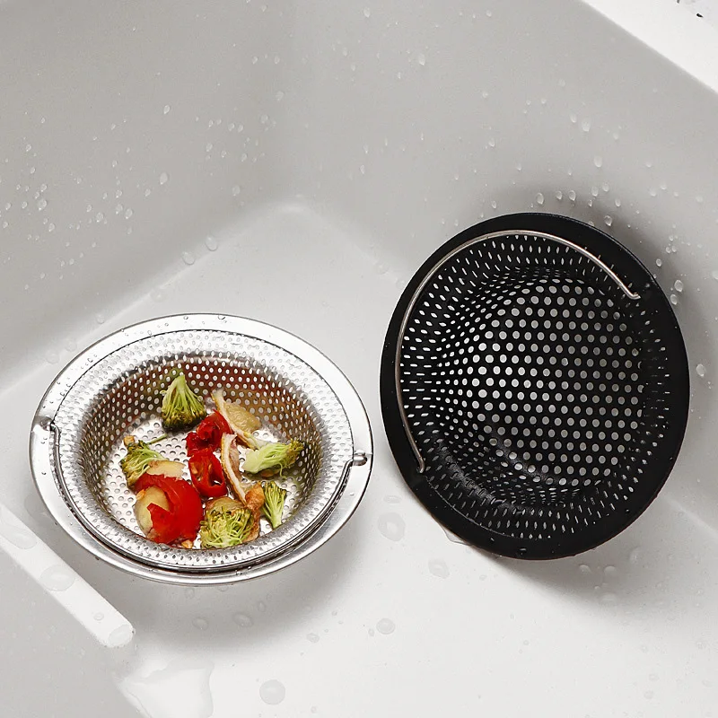 Sewer Strainer, Stainless Steel, Non-Clogging & Fast Drainage for Kitchen Sink