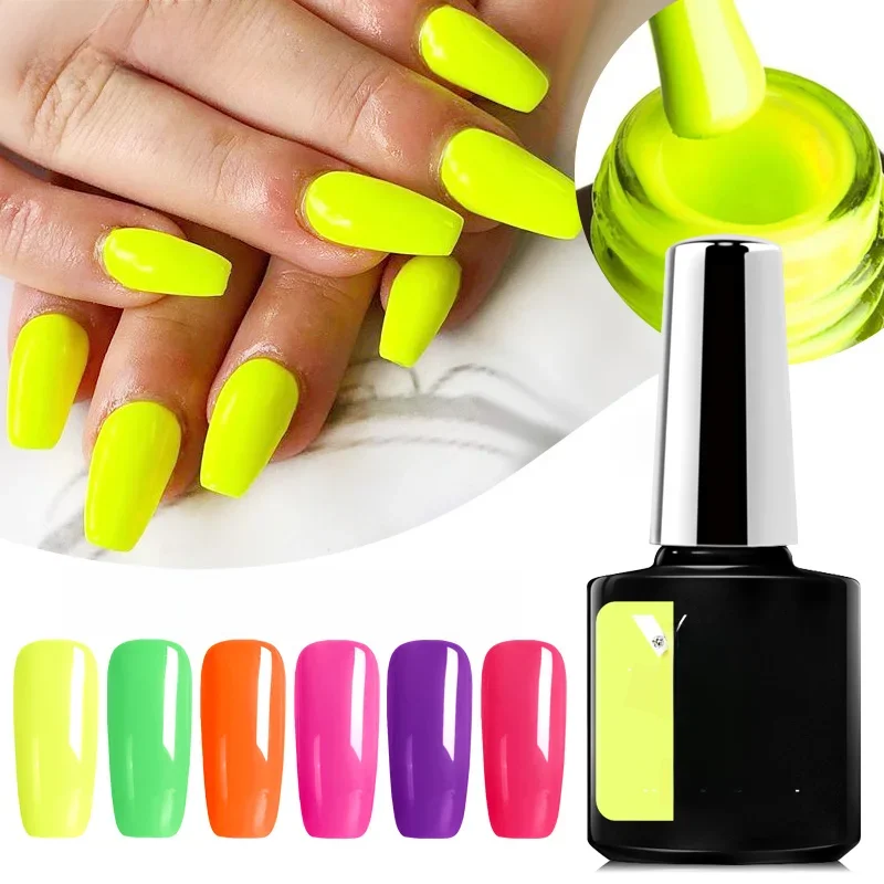 VENALISA Sommer Neon Farbe Schönheit Nagel Gel Polnisch Helle Nail art Salon Lack Soak off UV LED Fluoreszenz Gel Nagellack