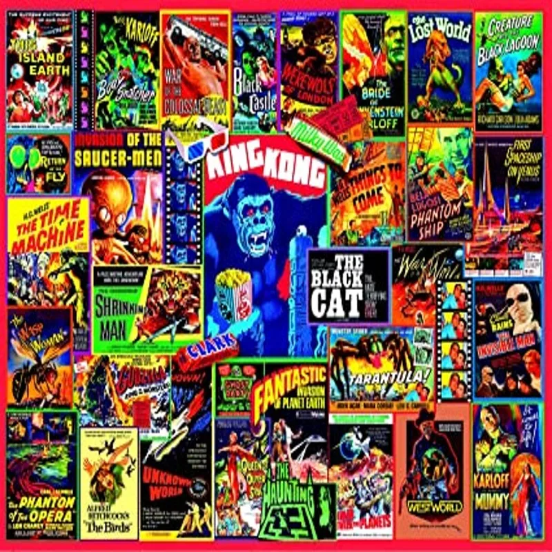 Hobby Store Cle 1000 Piece Thriller Puzzle  ‎28.1 x 5.8 x 37 cm