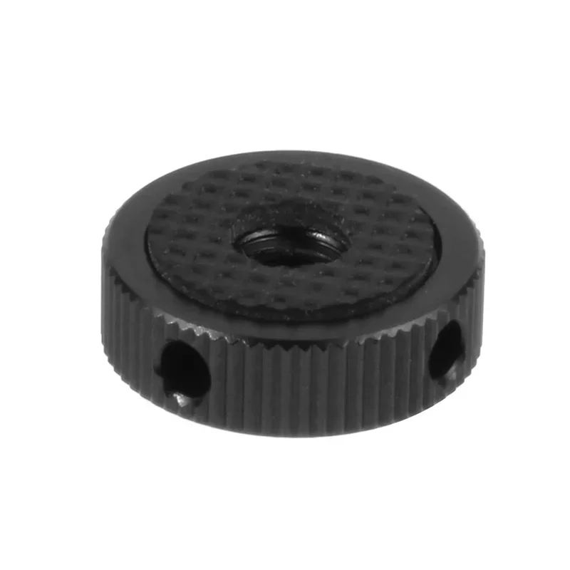 Adaptateur d'écrou à vis fileté 1/4 "3/8 pouces, plaque de trépied, support à vis, chaussure chaude renforcée pour appareil photo, Flash, trépied, micro pour GoPro 13 12