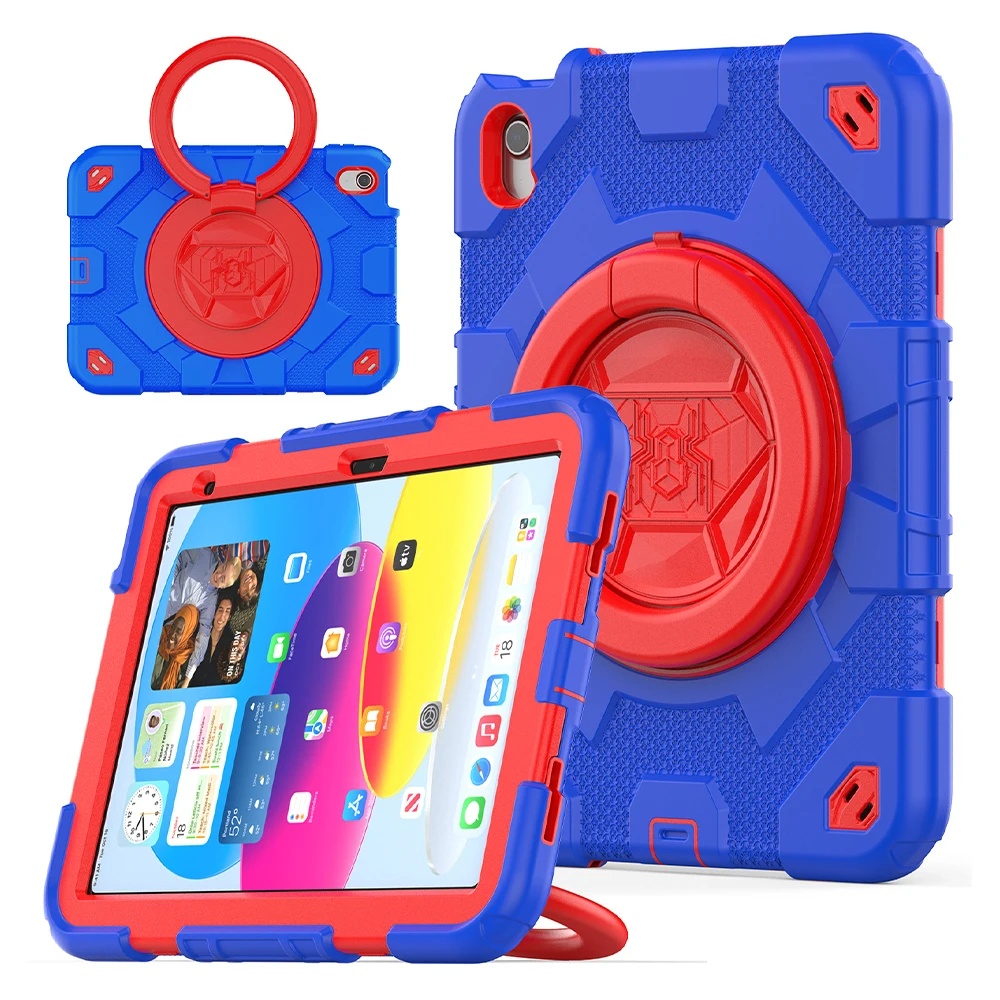 iPad Case For 10.9 10th 10.2 789th spiderman Generation Shockproof for  Air4 5 Pro11 Smart Cover