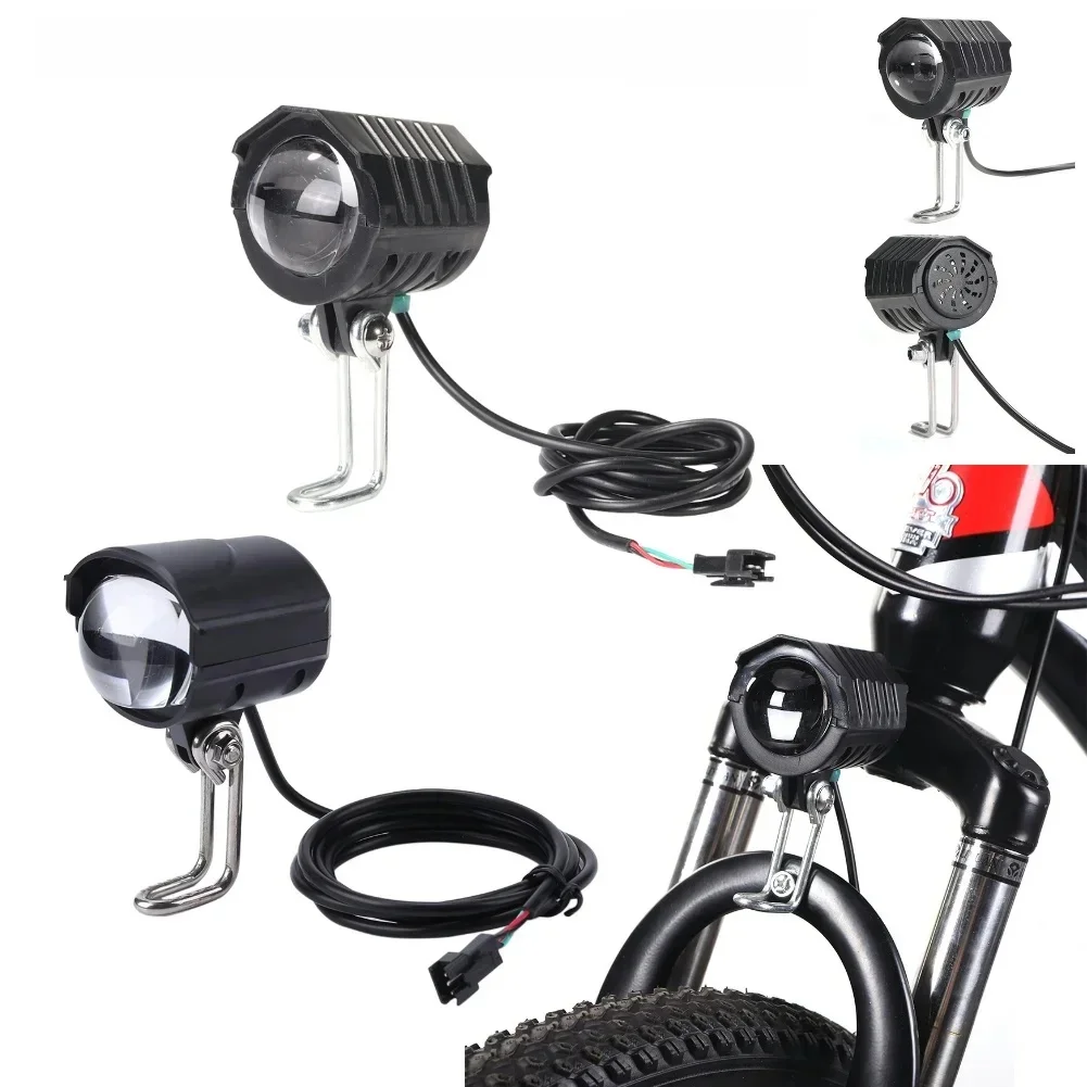 AliExpress MOJOYCE Waterproof 36V 48V 60V 80V Headlight Front Light LED Light for Electric Scooter Ebike Electric Motorcycle Accessories