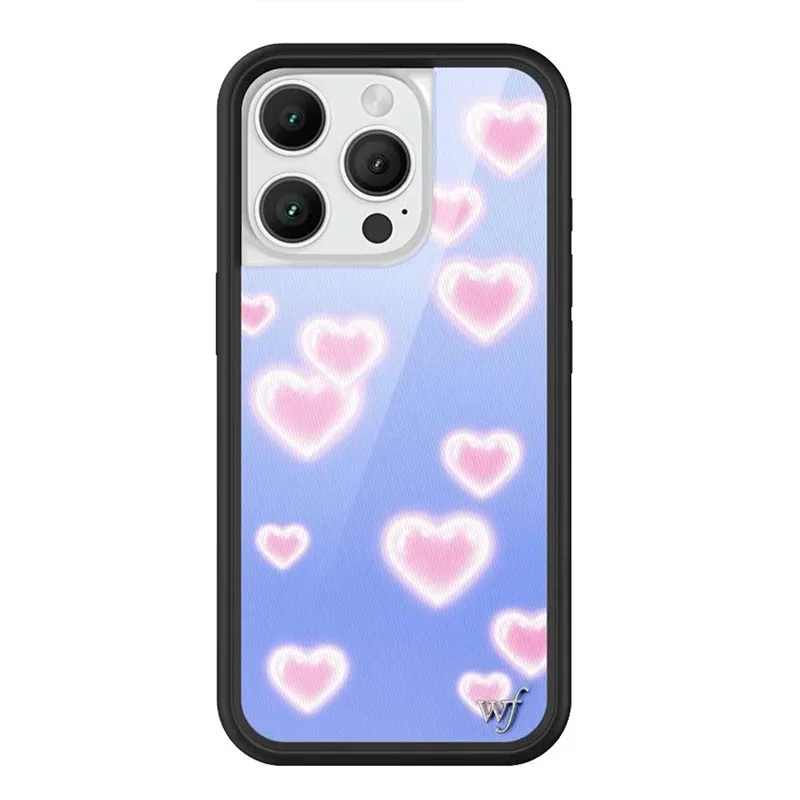 New Wildflower cute love cartoon phone case for iPhone 12 13 Pro 14 Pro Bear Star 15 Pro 16 Plus 15 Pro Max WF Apple Bottom