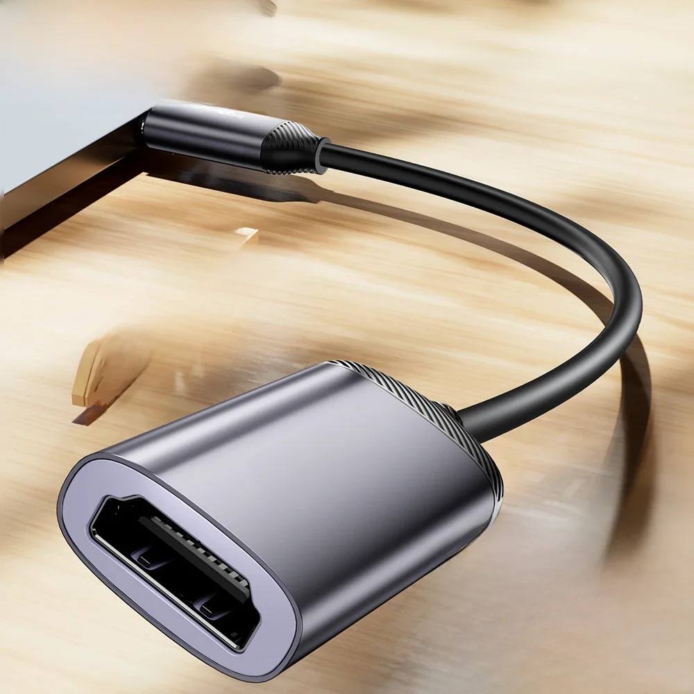 Toocki USB C To HDMI Cable 4K 60Hz Type C HDMI Adapter For iPhone 15 Xiaomi Samsung Galaxy S23 MacBook Pro Air iPad HDMI Cable