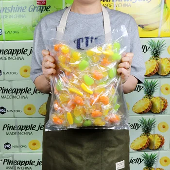 과일맛 베스트 5종 믹스젤리 1.2kg (애플망고 파인애플 청포도 레몬 바나나)