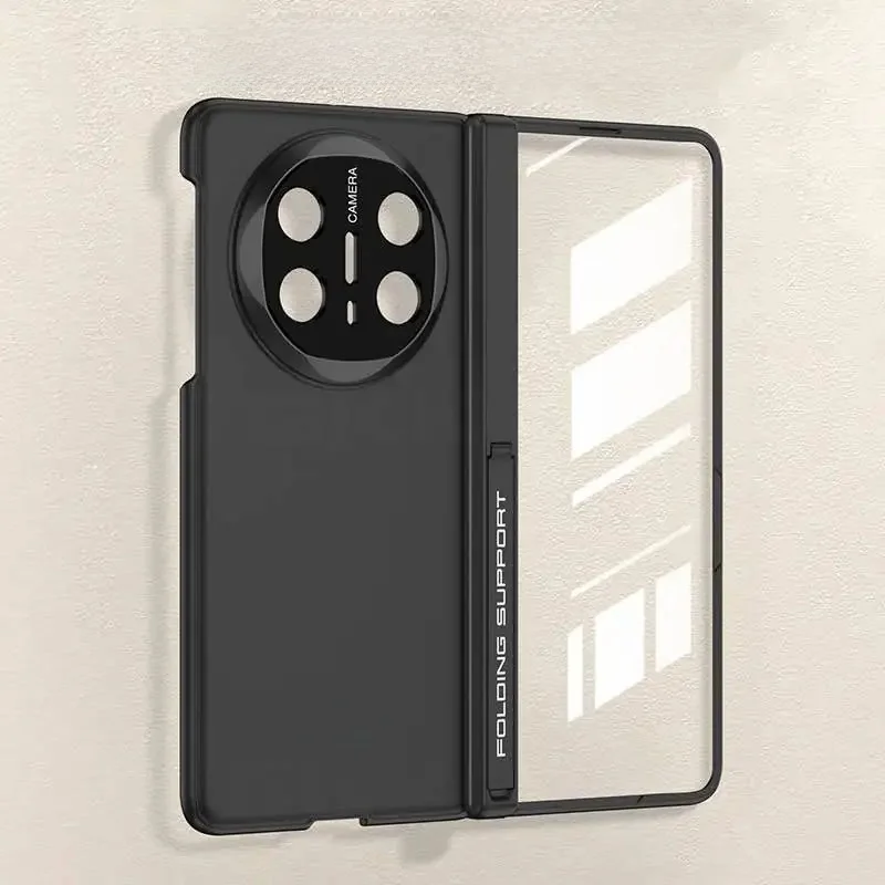 Zawias magnetyczny W zestawie Etui pancerne do Huawei Mate X6 Zewnętrzny uchwyt szklany Matowa twarda obudowa do Huawei Mate X3 X5 Etui — zdjęcie produktu 7