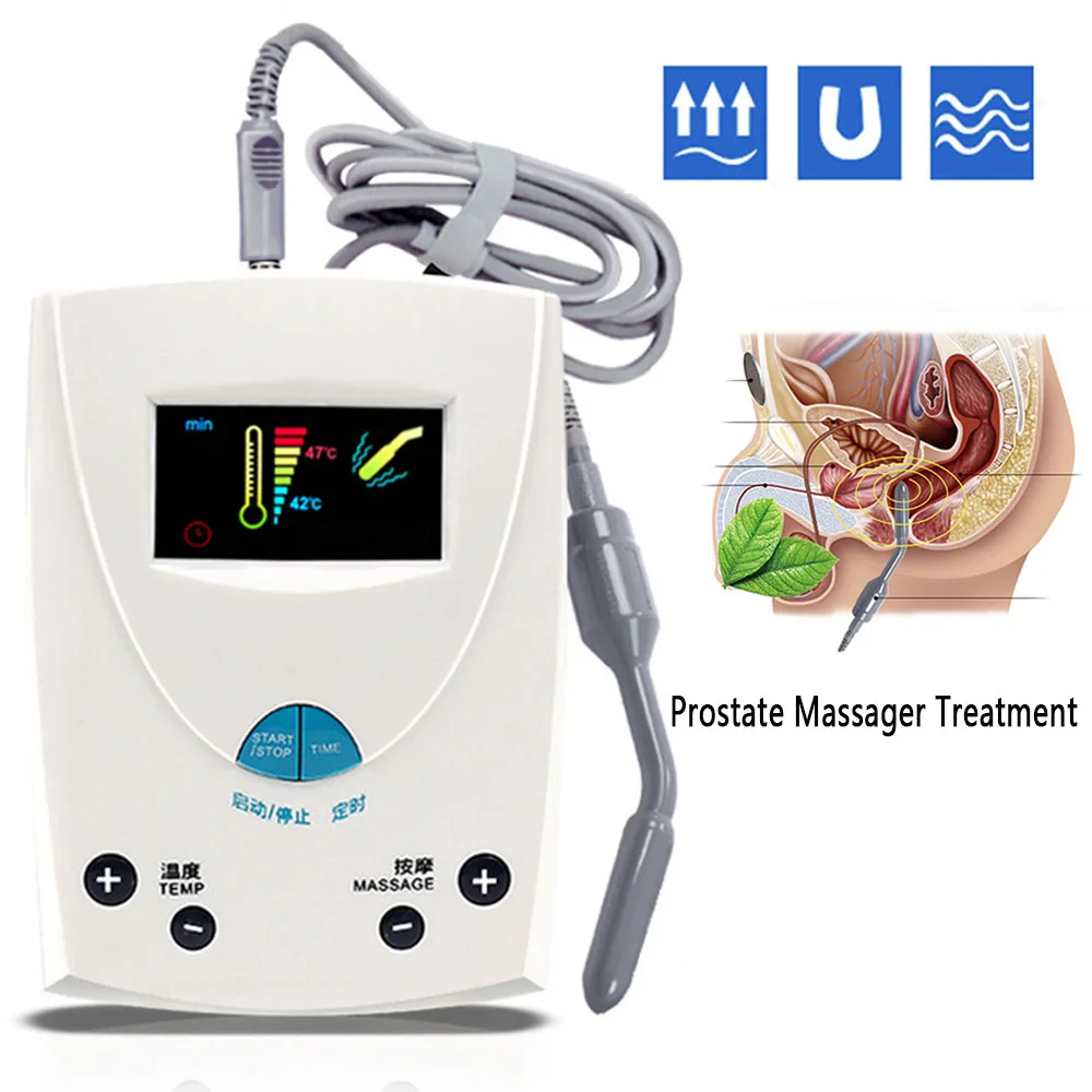 

Prostate Massager Treatment Apparatus Infrared Heat Therapy Physiotherapy Urinary Frequency Hyperplasia Inflammation Health Care