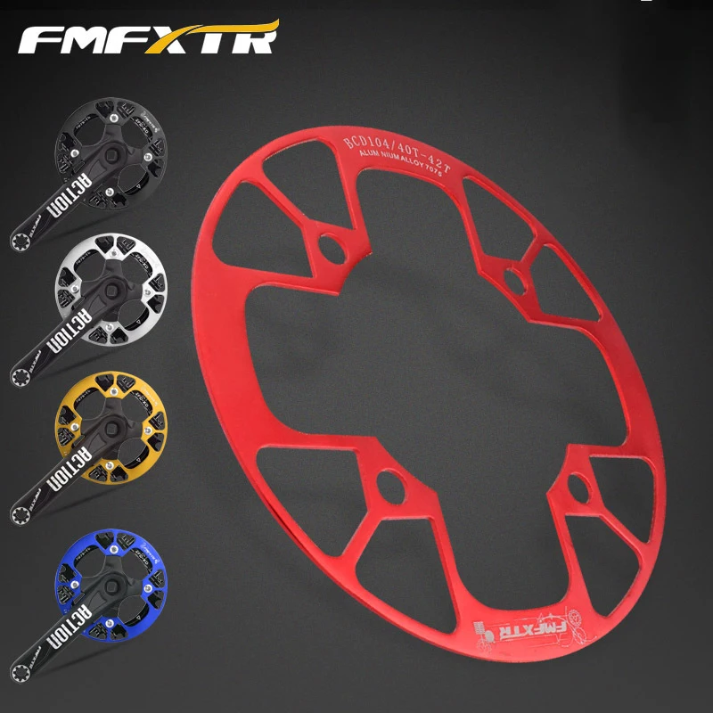 104BCD Bike Chainring Guard Mountain Bike Chainring Protective 32/34/36/38/40/42T MTB Chainwheel Guard Cover